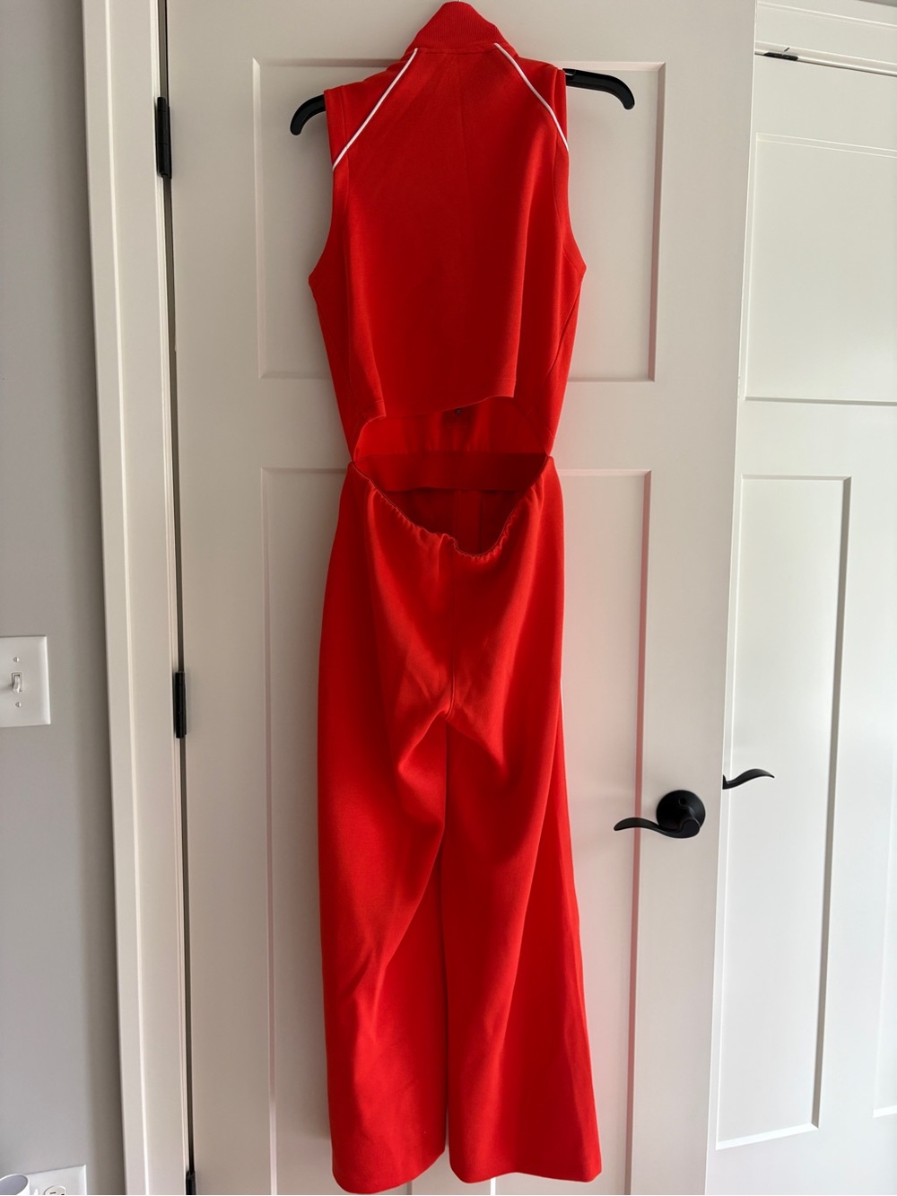 SPANX Shawl Collar Half Zip Petite Women’s Jumpsuit - Picture 2 of 3